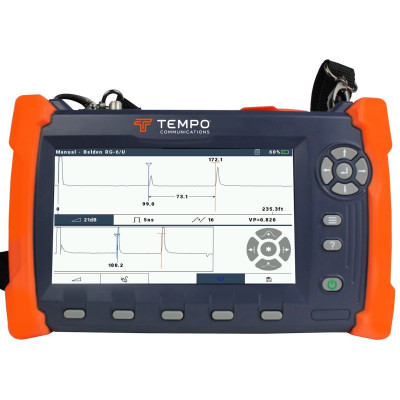 Импульсный рефлектометр Tempo CABLESCOUT CS90 для коаксиального кабеля (PRO KIT)