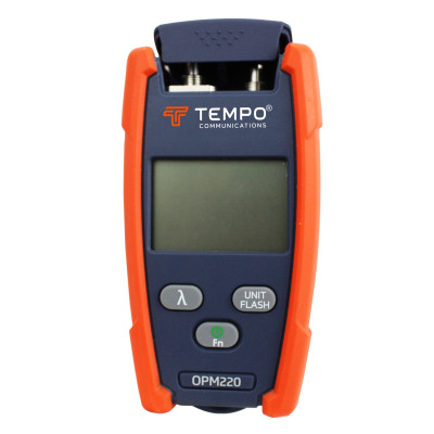 Измеритель оптической мощности Tempo OPM220 с источником красного света