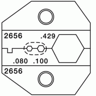 Матрица для 1300/8000 N-type: RG8 RG11 RG213